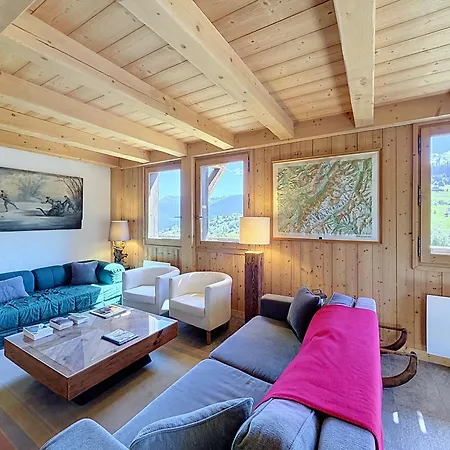 Chalet Vue Mont-blanc - 6 Pers. Combloux